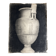 Neoclassical studio study of a marble jar, bas-relief, charcoal, 1920