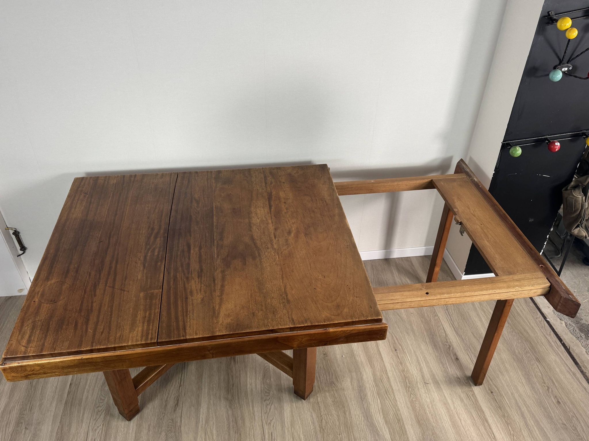 Art Deco dining table — Stamped Maurice Alet (1925–1935)