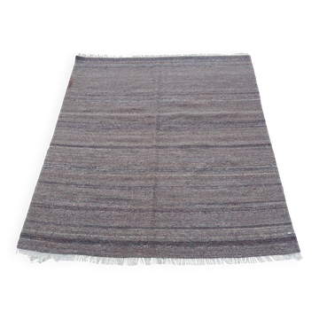 Vintage Turkish kilim handwoven 149x156 cm