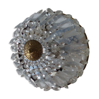 old crystal ceiling lamp