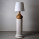 Lampe en orme massif - Années 70