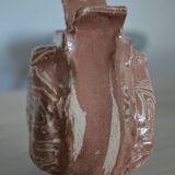 Stoneware vase signed GT