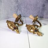 Louis XVI style bronze sconces