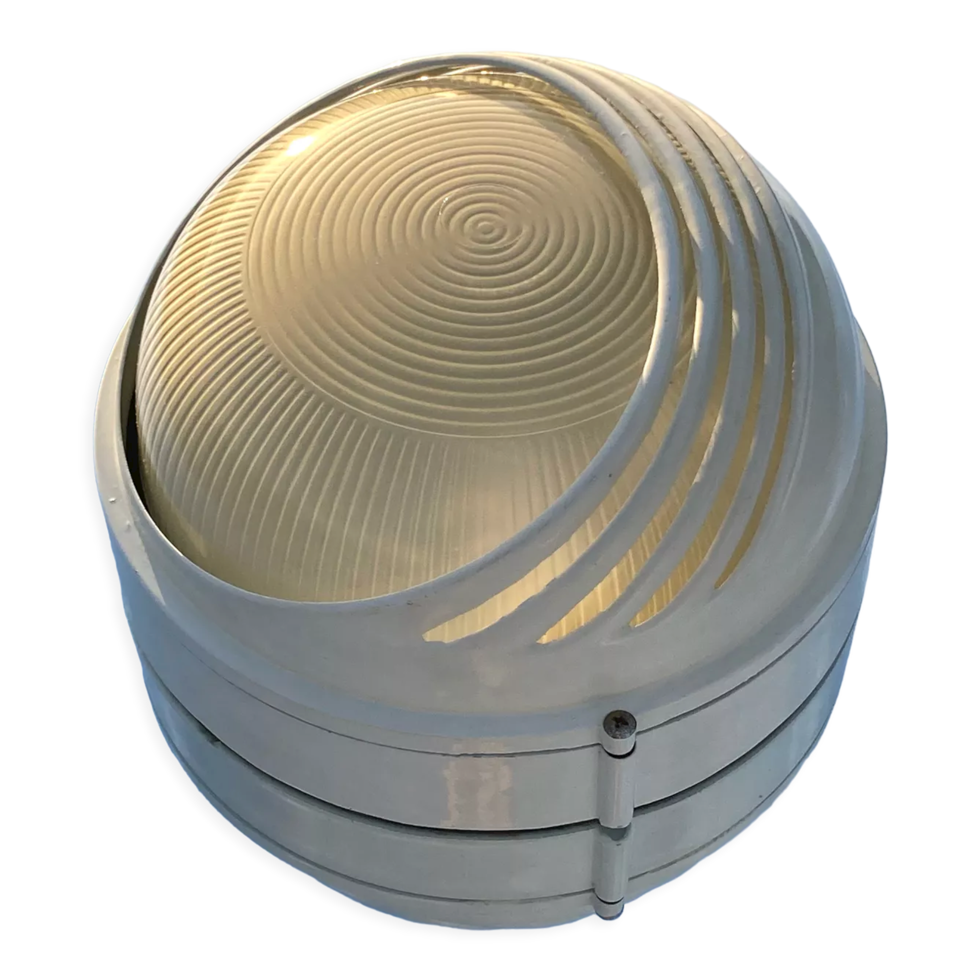 Designer metal wall light