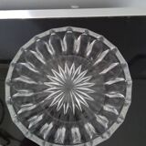 Serving dish in crystal for caviar