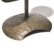 Brutalist style candlestick, czechoslovakia, 1960s
