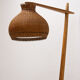 Mid century single floor lamp from Krasna Jizba, 1950´s, Czechoslovakia