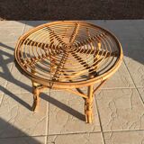 Rattan coffee table