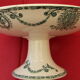 Coupe à fruits en faience de Longwy, modèle Pierrefonds