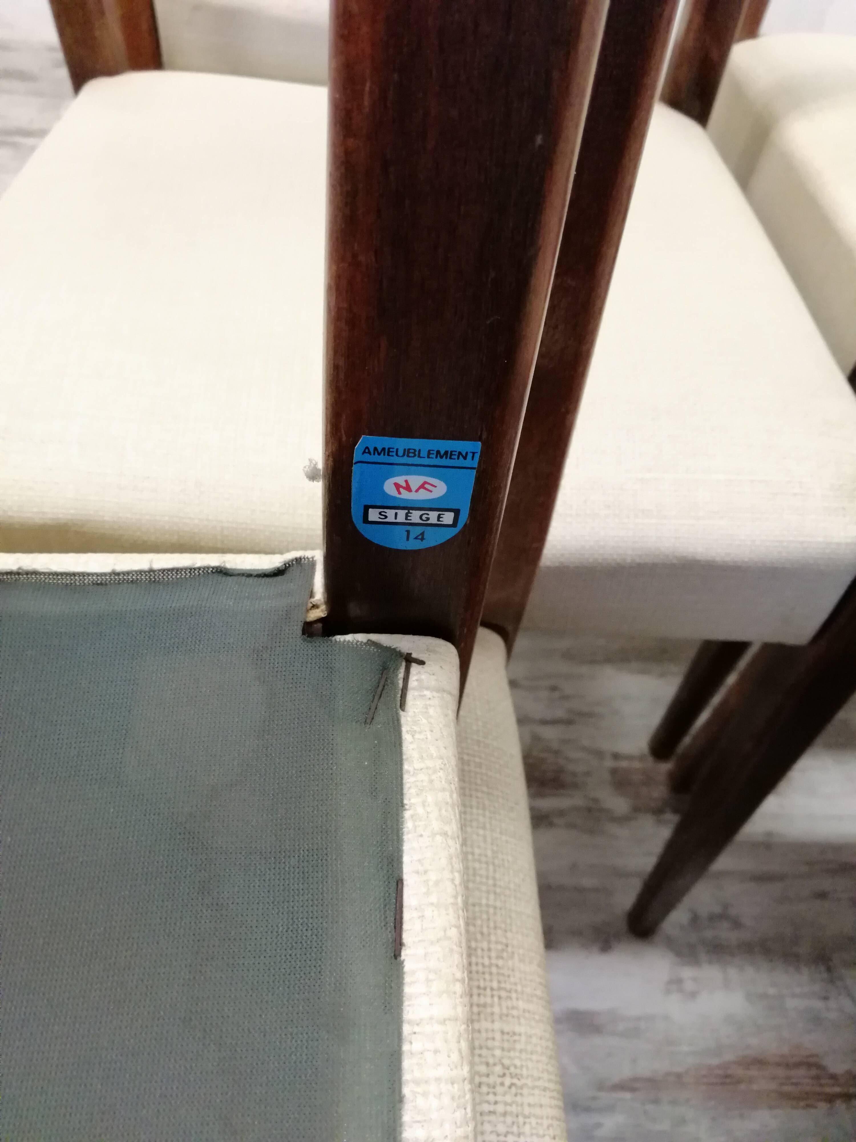 6 Scandinavian chairs