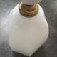 Wall lamp old white porcelain bathroom art deco 1930 opaline tulip