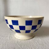 Old Badonviller checkerboard bowl