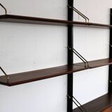 vintage wall system | teak | 1960s | Wébé