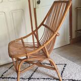 Rattan armchair