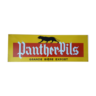 PantherPils advertising plate - 50s