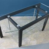 TV / HIFI stand for heavy load in tempered glass and steel