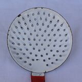 Enameled skimmer ladle