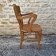 American oak armchair