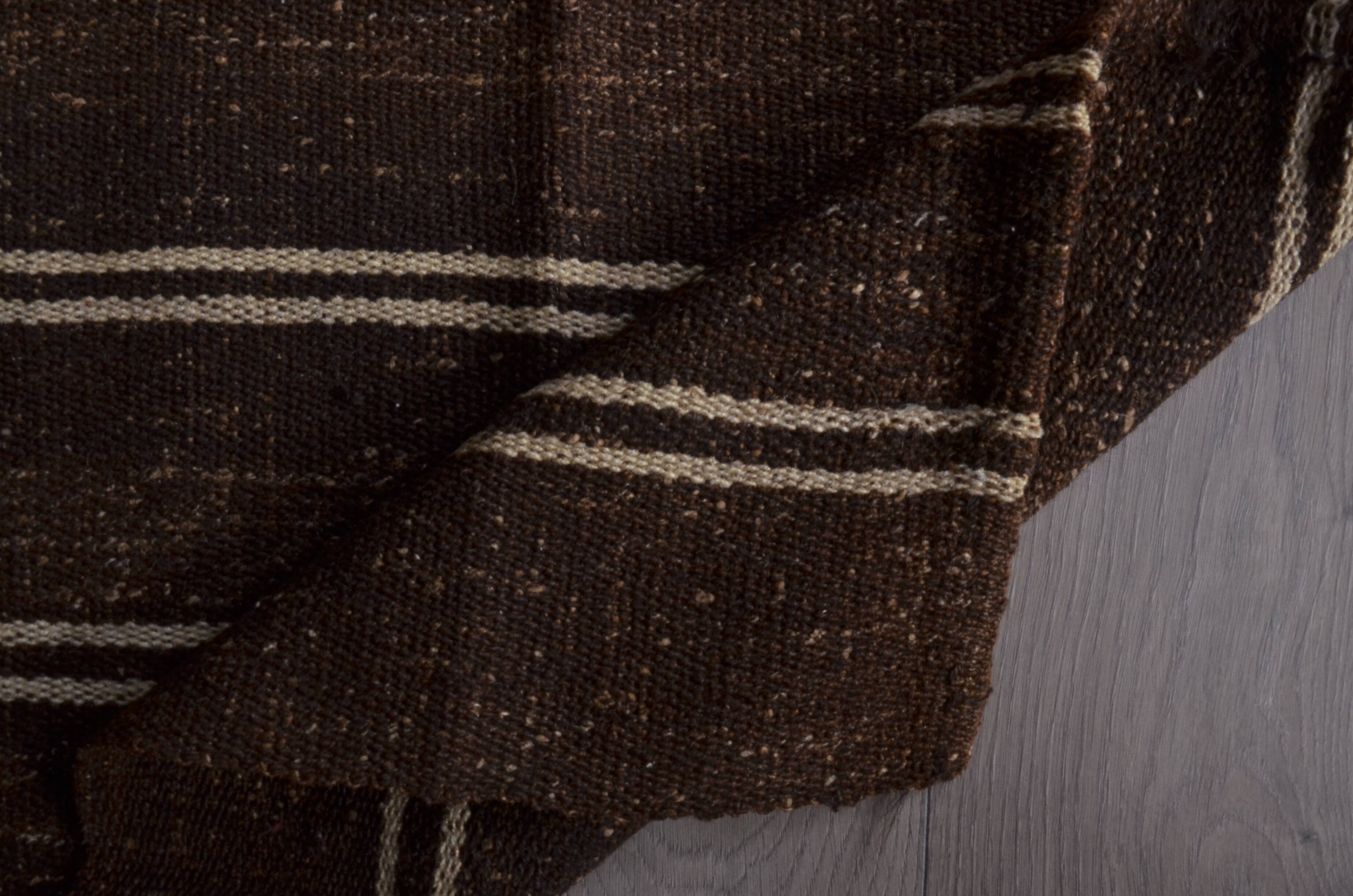 Stripe Neutral Kilim Rug sku  c278