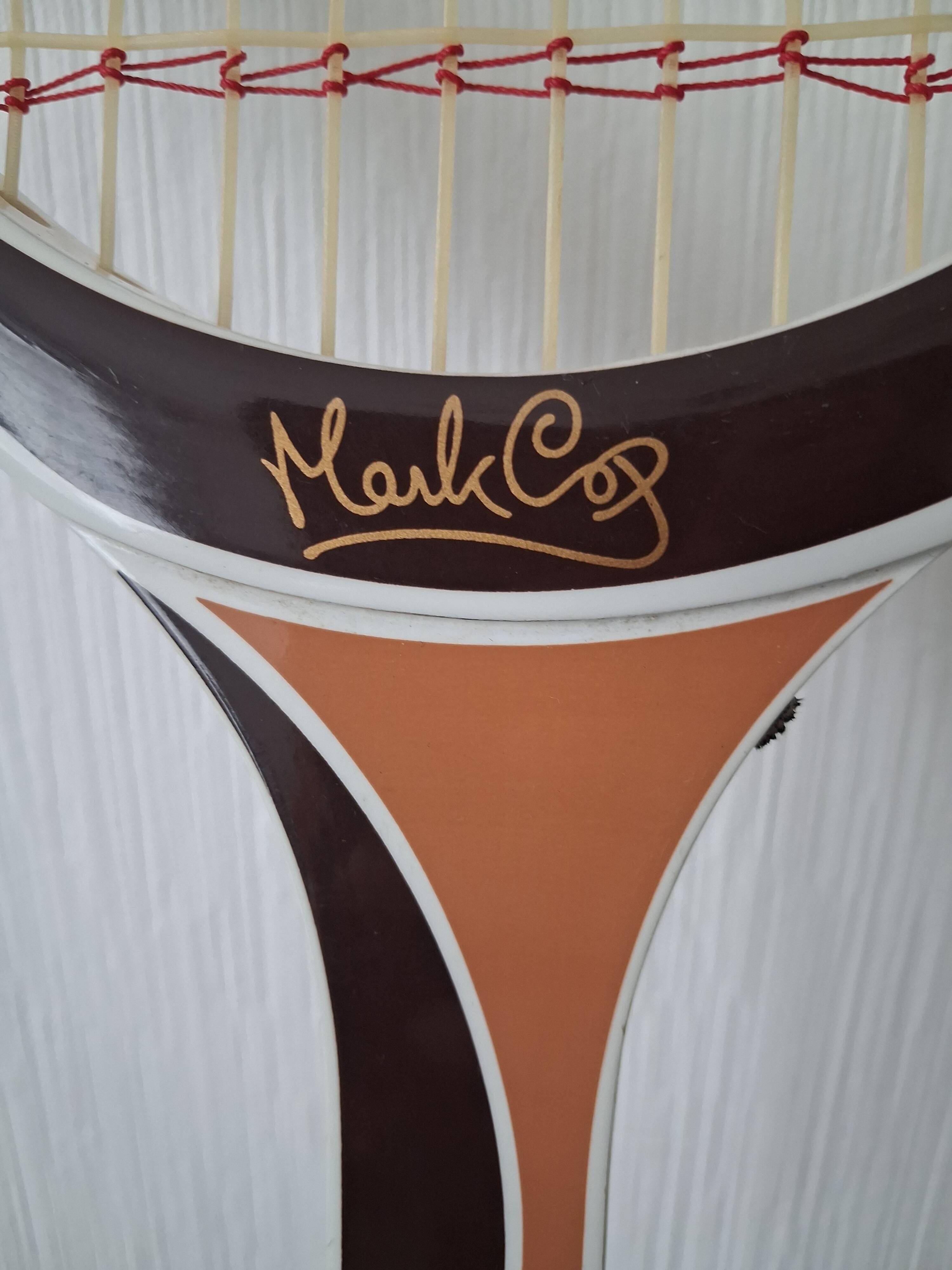 Dunlop Court Ace tennis racket Mark Cox