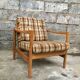 Pair of Scandinavian armchair fabric tiles