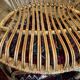 Pair of vintage rattan armchairs – 60s/70s design