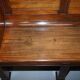 Victorian Double-Faced Carved Walnut Gallery Bench
