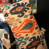 Long cushion bohemian ethnic motifs