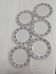 Dessert plates Sarreguemines Poitou set of 6