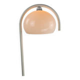 Lampadaire en métal blanc et plastique style futuriste