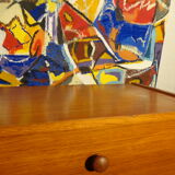 Vintage 1960s light wood clothing