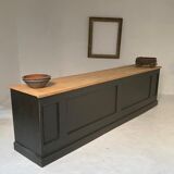 Antique victorian shop counter