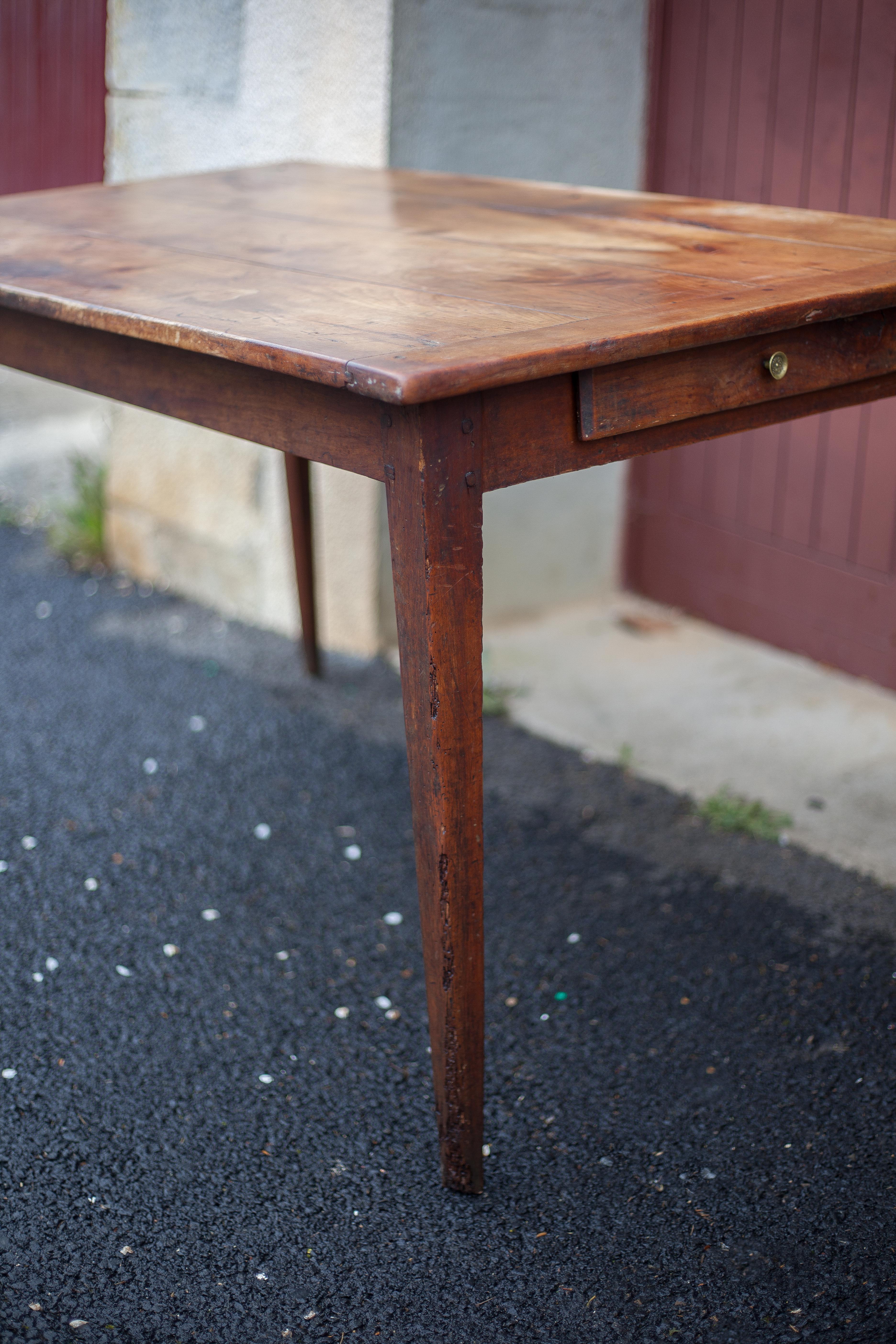 Old farmhouse table