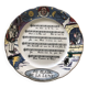 Vintage Au Clair de la Lune Plate from the 1930s Sarreguemines fayenceries