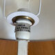 Vintage metal lamp 1980s