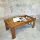 Table basse vintage en bois