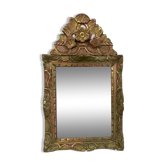 Miroir XVIIIème Siècle,  époque Louis XVI, bois sculpté doré