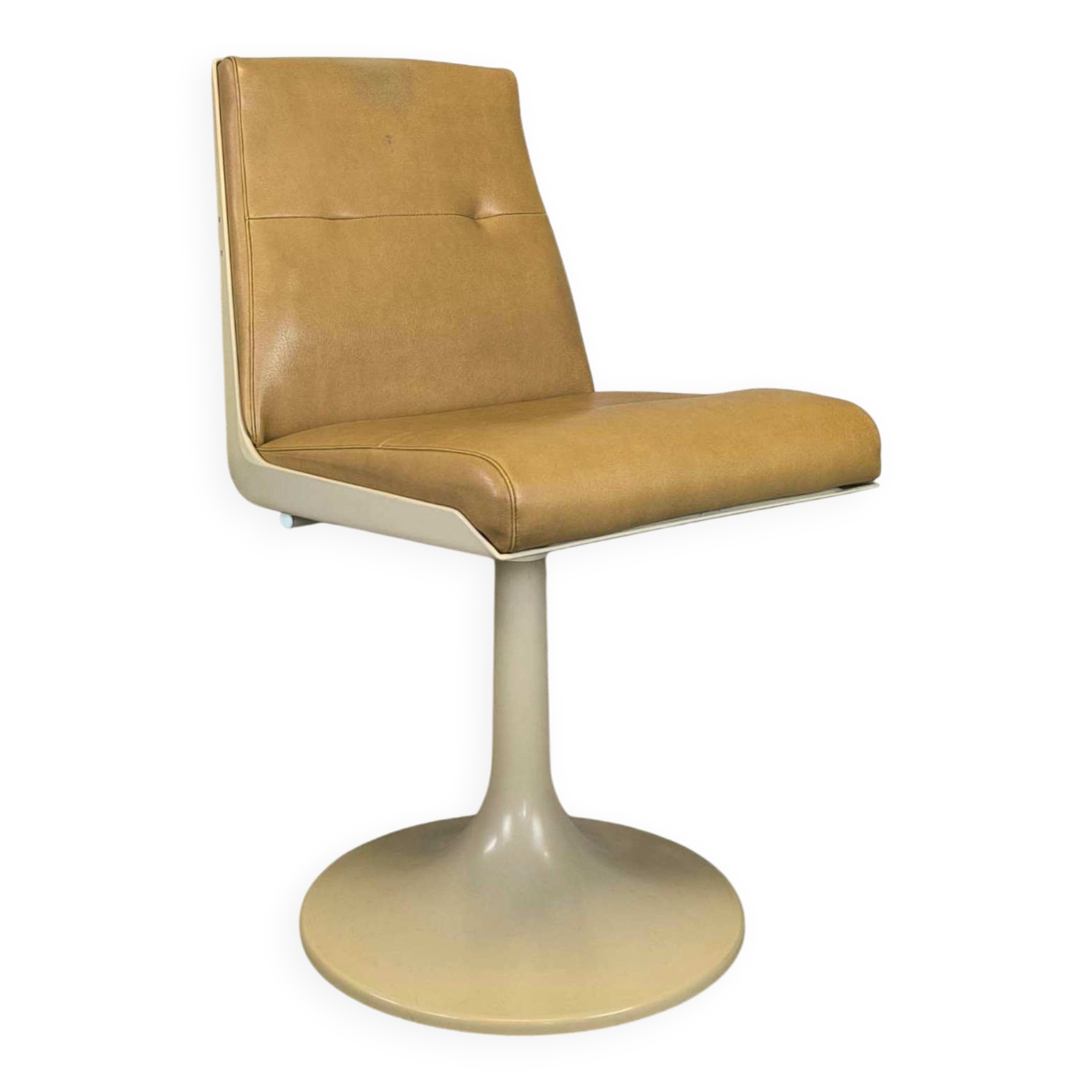 Vintage tulip leg chair.
