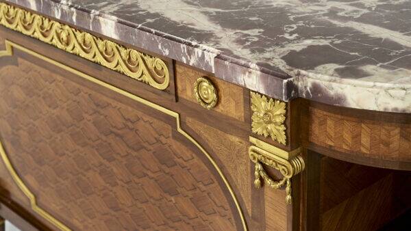 Louis XVI style sideboard made around 1830 by Maison Krieger