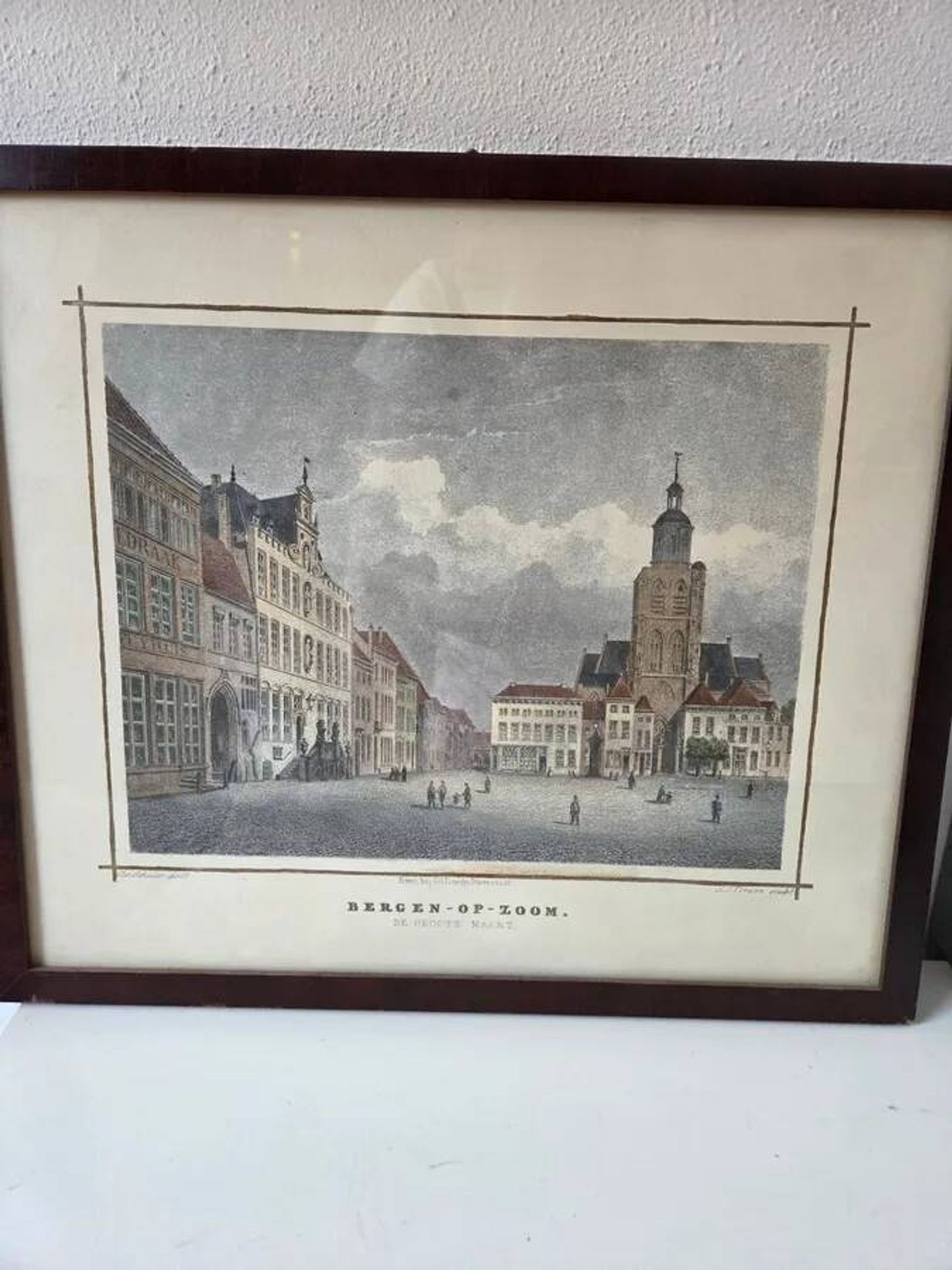 Print of Bergen op Zoom, De Groote Markt