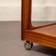 Teak trolley or side table by Opal Möbel, Germany, 1960s.
