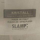 Vintage Italian  Slamp "Kristall" Lamp - Opalflex