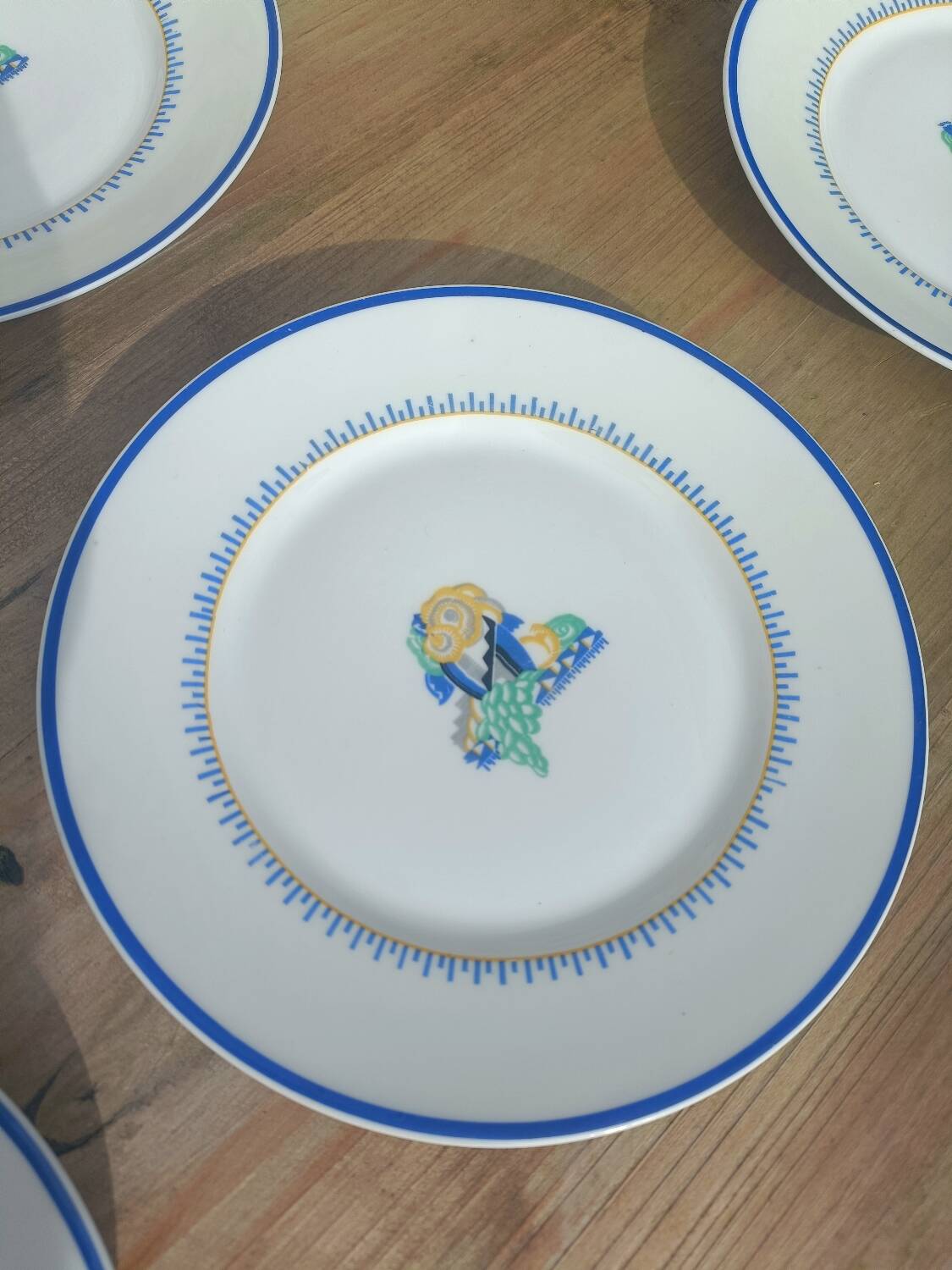 Dessert plates, Limoges, Jean Boyer