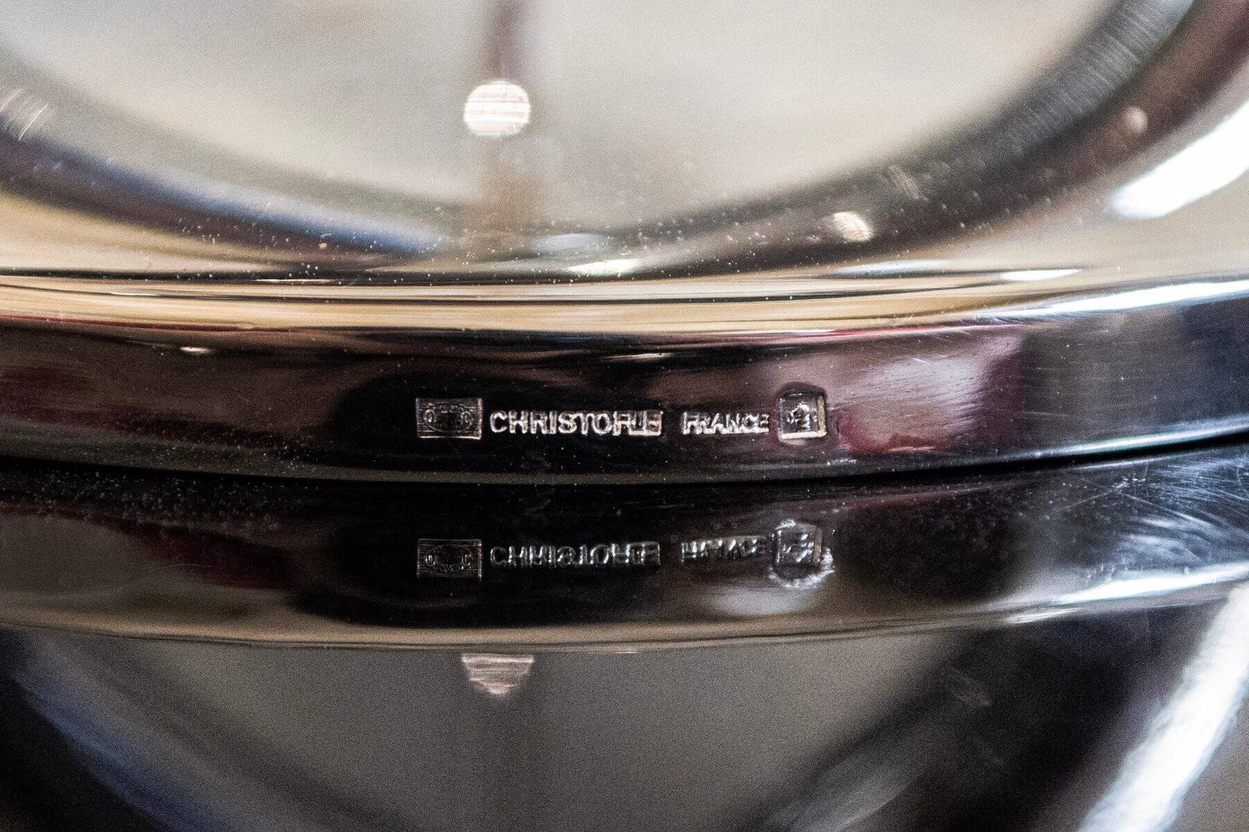 Fleche candelabrum plated in silver by Gio Ponti for Christofle, 1928