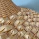 Vintag lampshade suspension in natural material