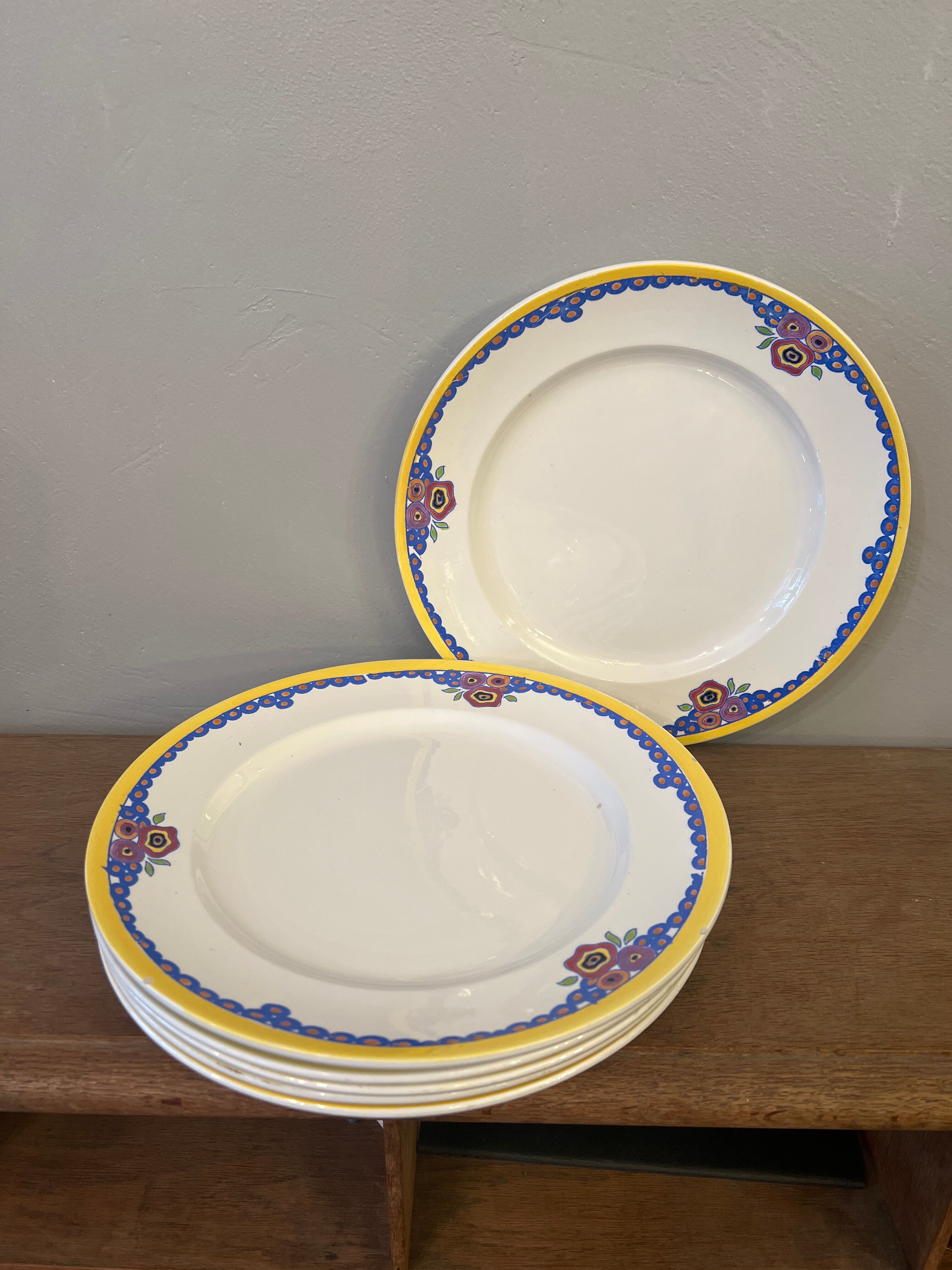 Christmas Pop up 2022 - set of 6 antique plates