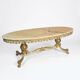 Table basse en bronze et marbre années 1960