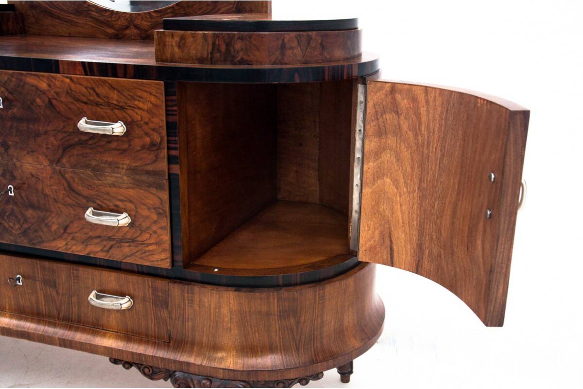 Dressing table - Art Deco chest of drawers, Italy, 1920s. After renovation.