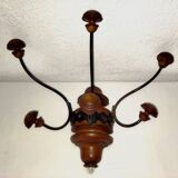 "Bistro" wall coat rack with 3 hooks