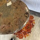 Table basse en marbre 70s